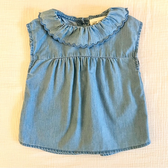 Louis Louise Other - Louis Louise chambray collared blouse